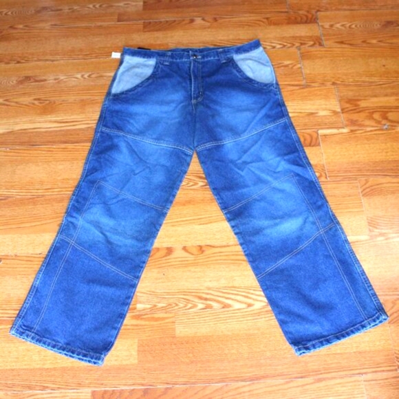 NWT ICQ Wide Leg JeansSize 40x32100% Cotton
